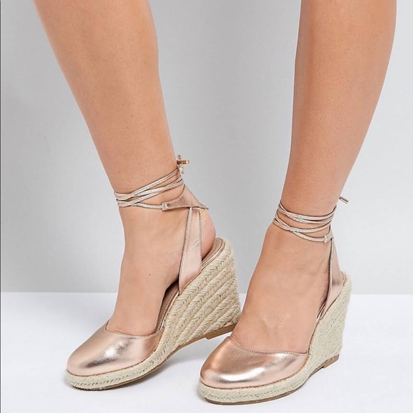 ASOS Shoes - ASOS espadrille wedges sz 5.5